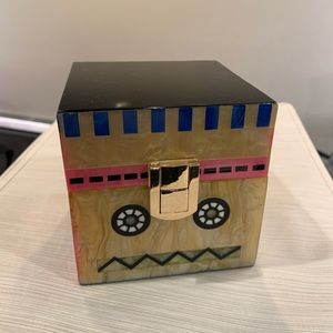 Mini Acrylic Vanity Box Cute Robot